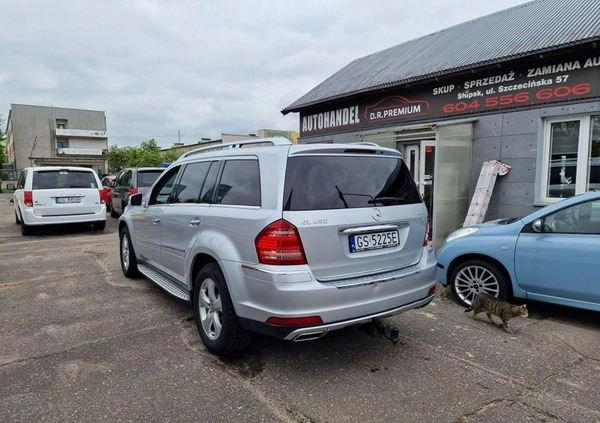 Mercedes-Benz GL cena 74990 przebieg: 183195, rok produkcji 2011 z Borne Sulinowo małe 742